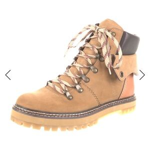 See By Chloe Lace-Up Hiking Boots. Worn three times. Beautiful!